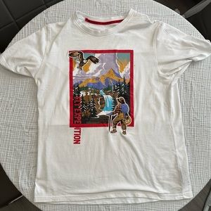 Born Fly Anytown USA White Tee- LARGE